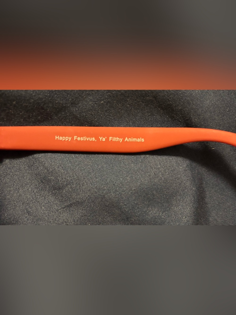 Goodr OG Sunglasses Happy Festivus Ya Filthy Animal Limited Holiday Edition H9 - Picture 6 of 8